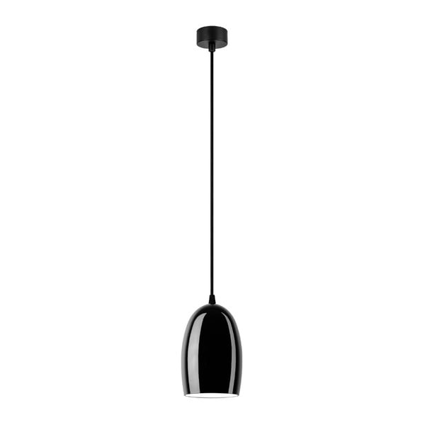 Lampada a sospensione nera S Glossy, ⌀ 14 cm Ume - Sotto Luce