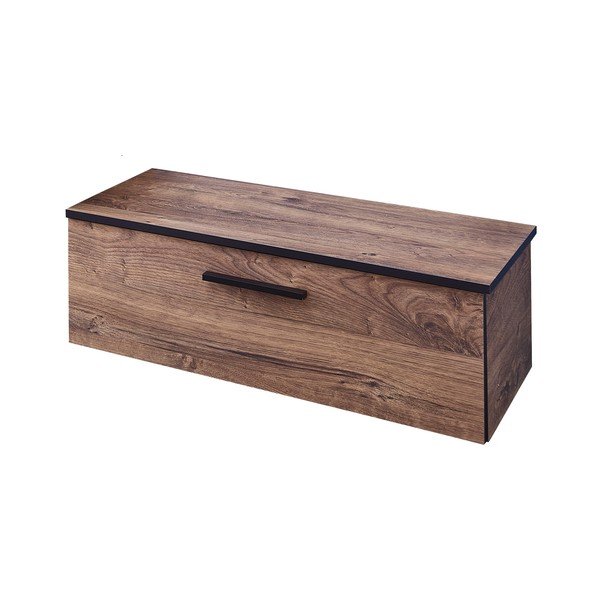Mobile bagno basso marrone in rovere 71x27 cm Set 374 - Pelipal-image-2