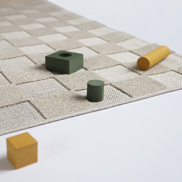 Tappeto crema 140x200 cm Damas - Nattiot-image-1