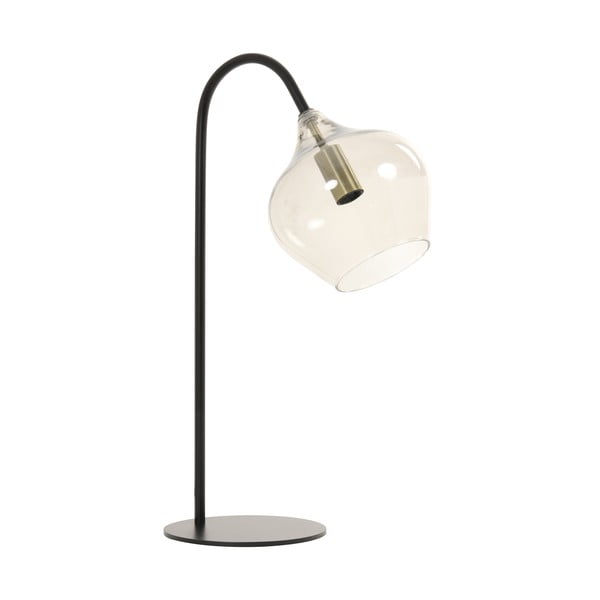 Lampada da tavolo nera (altezza 50,5 cm) Rakel - Light & Living-image-2