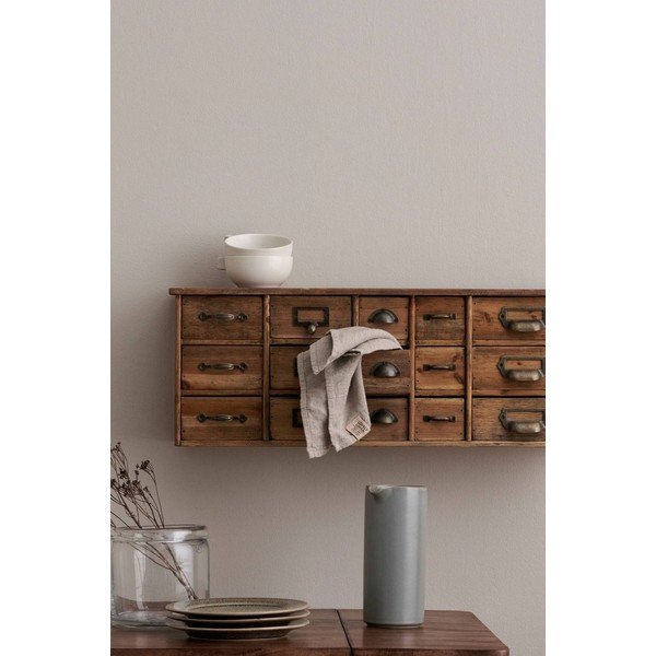 Credenza colore naturale chiaro in pino massiccio da appendere 67x25x14 cm Klas – Ellos Home-image-2