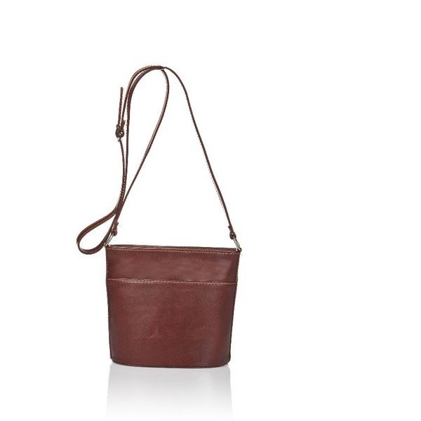 Borsa in pelle marrone Severina - Markese