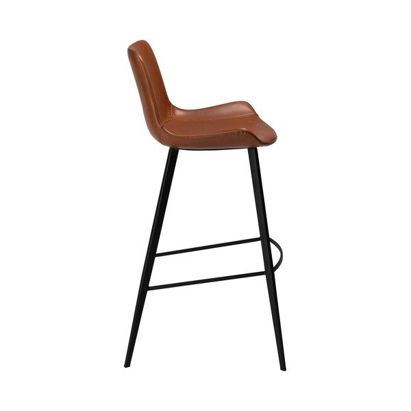 Sedia da bar in similpelle marrone DAN-FORM Danimarca , altezza 101 cm Hype - DAN-FORM Denmark-image-3