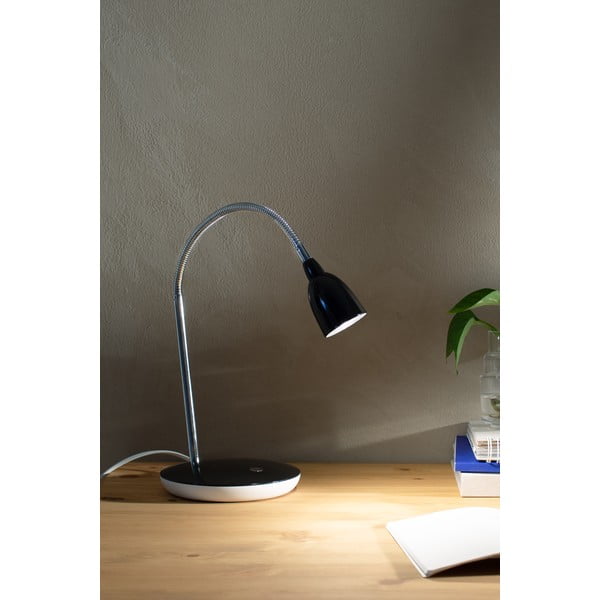 Lampada da tavolo nera (altezza totale 41,5 cm) Tulip – Markslöjd-image-1