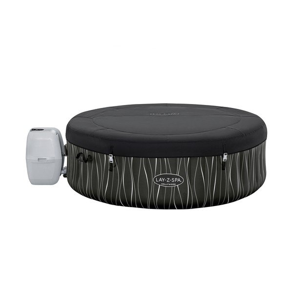 Vasca idromassaggio gonfiabile 6 posti ø 196 cm profondità 66 cm Lay-Z-Spa - Bestway-image-4