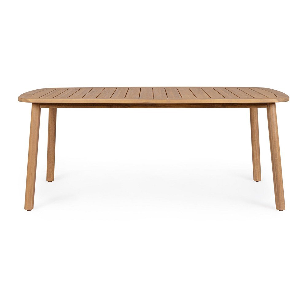 Tavolo da pranzo da giardino in acacia massiccia 99x183 cm Pablo – Bizzotto | Tavoli da pranzo da giardino