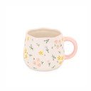 Tazza color crema in gres 375 ml Ditsy – Sass & Belle