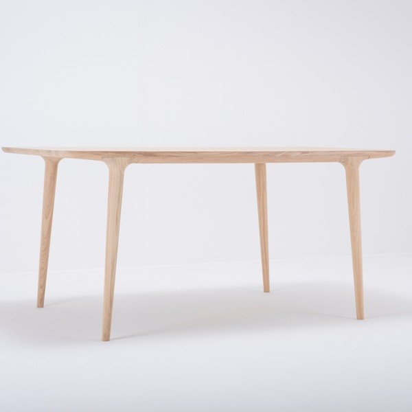 Tavolo da pranzo in rovere 90x160 cm Fawn - Gazzda-image-3
