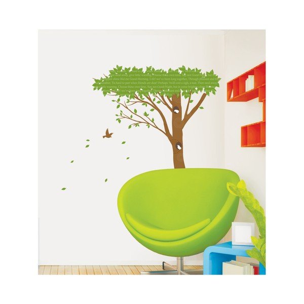 Samolepka Ambiance Dream Tree And Bird