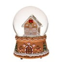 Figura musicale in poliresina (altezza totale 14,5 cm) Snowy House – Dakls