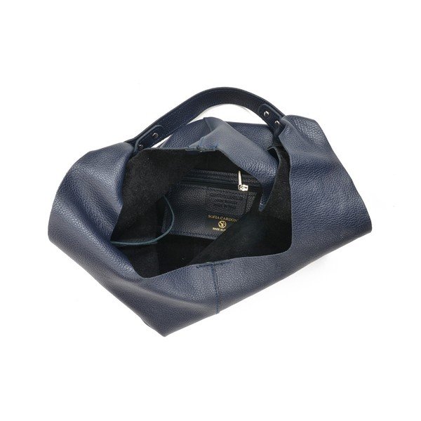 Borsa in pelle blu scuro - Sofia Cardoni-image-3