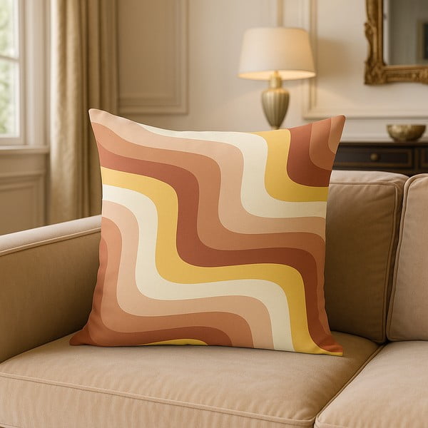Federa decorativa 43x43 cm Creamy Strawberry Swirl – Mila Home-image-3