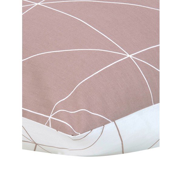Federa decorativa rosa in cotone ranforce by46, 40 x 80 cm - Westwing Collection-image-3