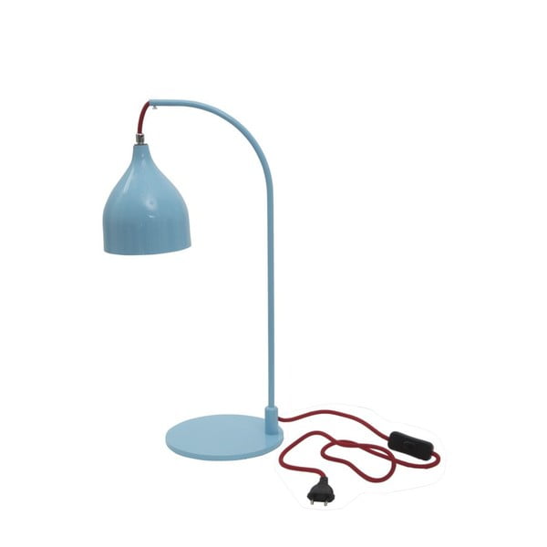 Lampada da tavolo azzurra Hang - Mauro Ferretti