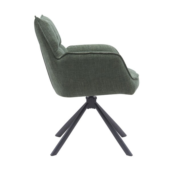 Set di sedie da pranzo verde in imbottito 2 pz Marilla – Unique Furniture-image-2