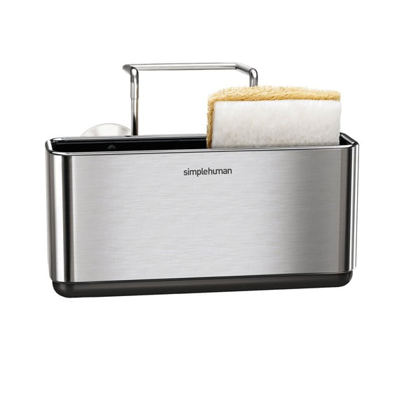 Porta-spugna in metallo autoportante Slim - simplehuman-image-4