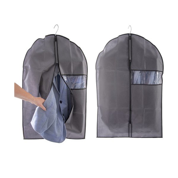 Custodie per abiti in set 3 pz 90 cm Urovnejto – Orion-image-3