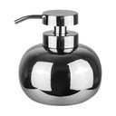 Dispenser per sapone argentato in ceramica 200 ml Lotus – Mette Ditmer Denmark