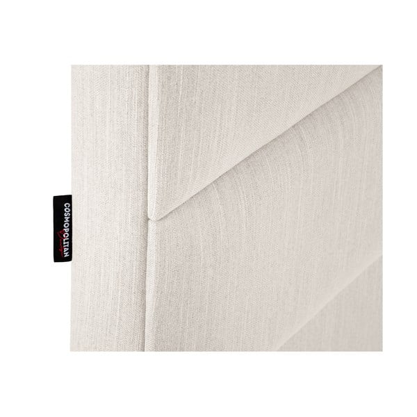 Testata imbottita beige 160x120 cm NY - Cosmopolitan Design-image-4