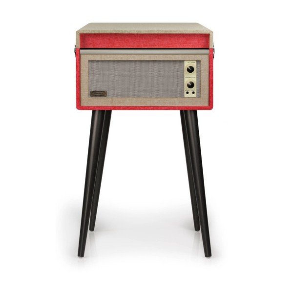 Grammofono rosso su zampe di Bermuda - Crosley-image-2