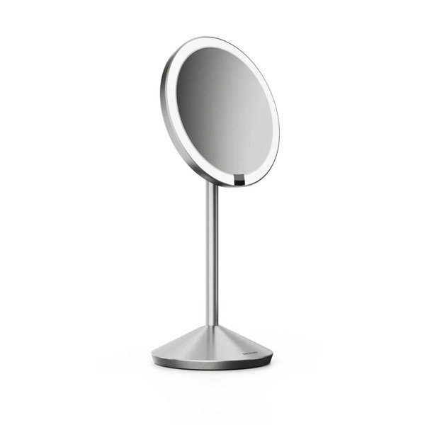 Specchio per make-up con illuminazione/con ingrandimento (con ingrandimento 10x) ø 12 cm – simplehuman