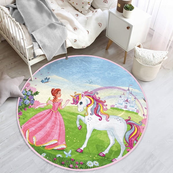 Tappeto per bambini ø 80 cm Comfort - Mila Home-image-2