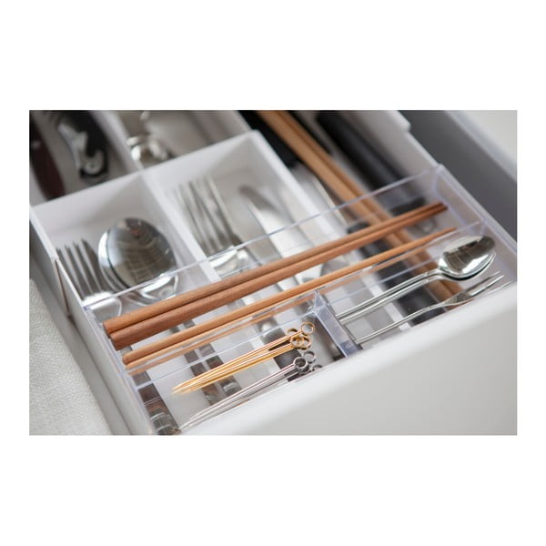 Scomparti per cassetti da cucina bianchi Tower - YAMAZAKI-image-2