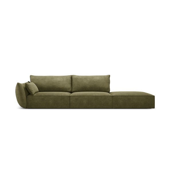 Divano angolare verde Vanda - Mazzini Sofas