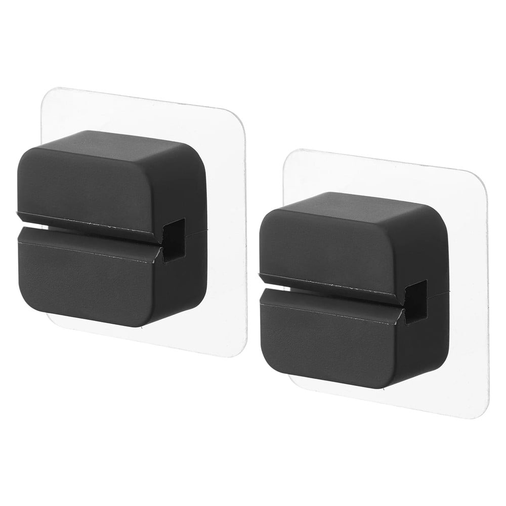 Portaoggetti multifunzione in silicone nero in set da 2 Film Hook - YAMAZAKI | Organizer per il bagno