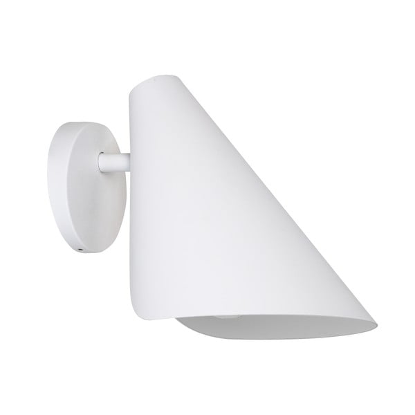 Lampada da parete bianca, altezza 16 cm Lisboa - SULION