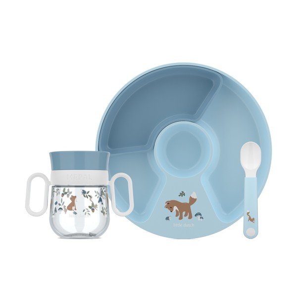 Set da pranzo per bambini in plastica 3 pz Forest Friends – Mepal