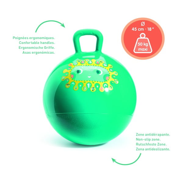 Palla rimbalzante per bambini Diego - Djeco-image-1