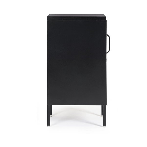 Armadietto nero in metallo con chiusura a chiave 35x76x40 cm Cambridge – Yes Everyday-image-4