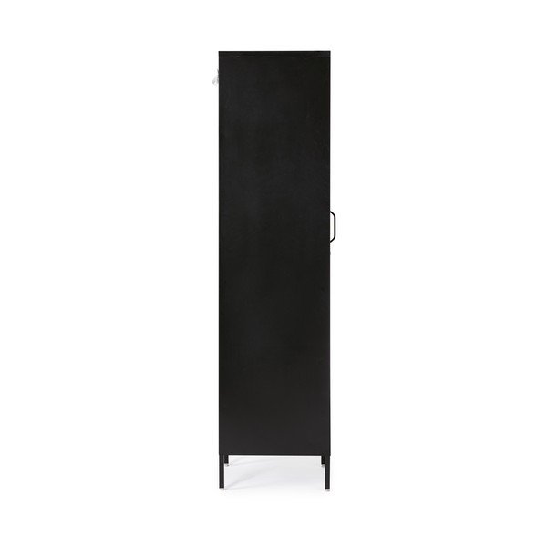 Armadietto nero in metallo con chiusura a chiave 38x185x46 cm Cambridge – Yes Everyday-image-4