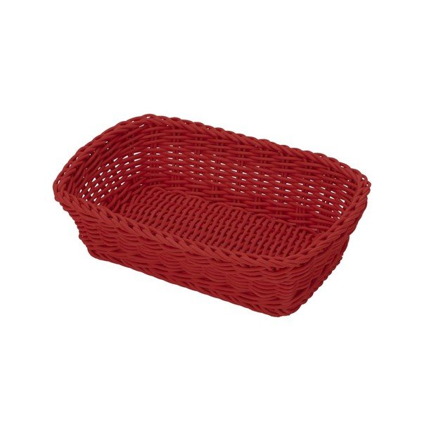 Košík Korb Red, 23,5x16x6,5 cm