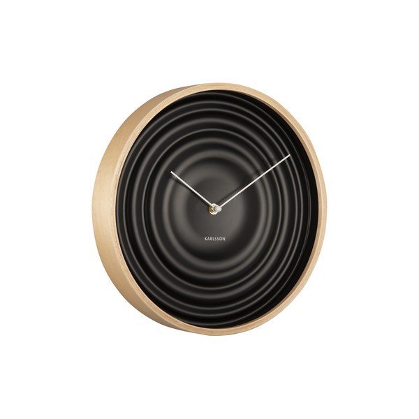 Orologio da parete nero Ribble, ø 31 cm - Karlsson-image-2