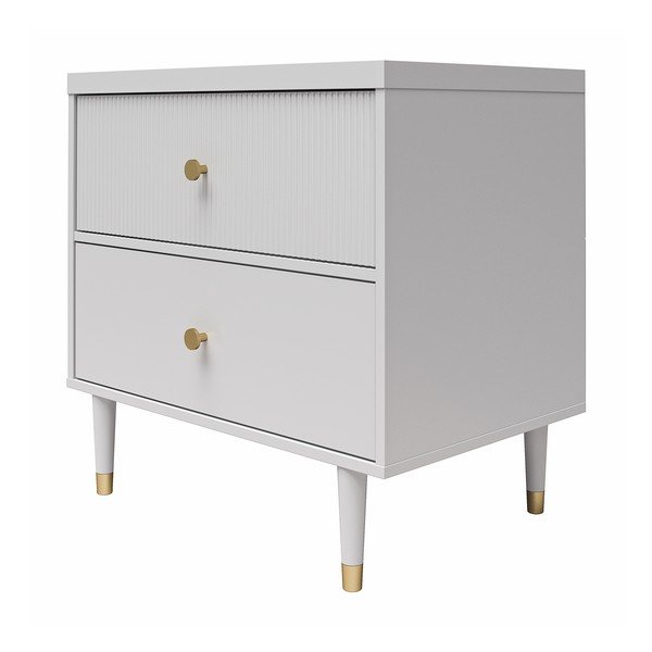 Comodino grigio chiaro Elizabeth – Støraa-image-4