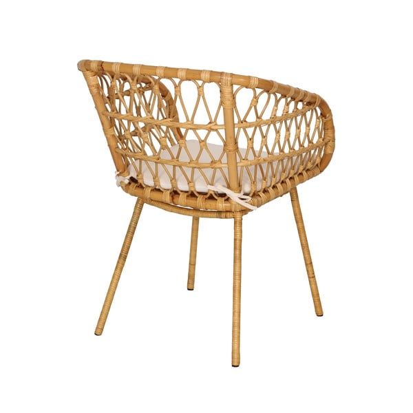Sedia da giardino in rattan Luca - Bonami Essentials-image-4