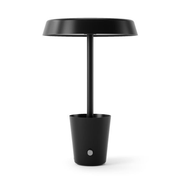 Lampada da tavolo LED nero opaco (altezza 31 cm) Cup - Umbra-image-2