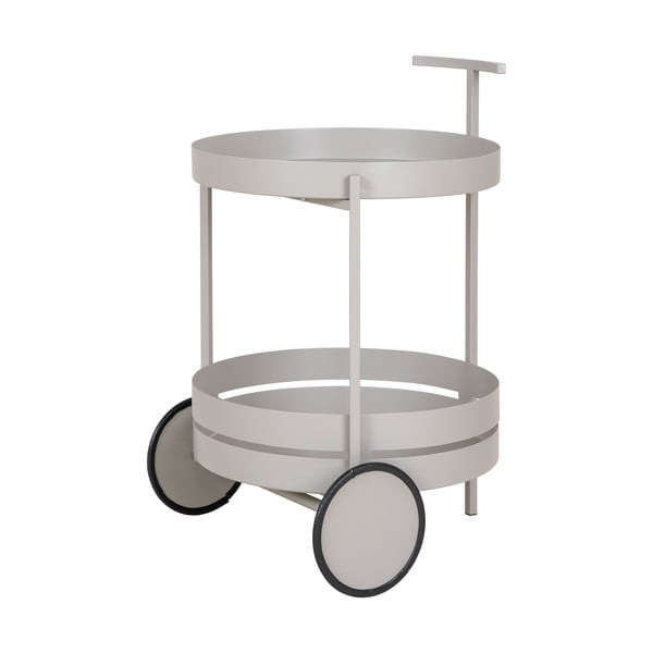 Tavolo da portata in metallo su ruote 40x49,5 cm Beja - House Nordic-image-2