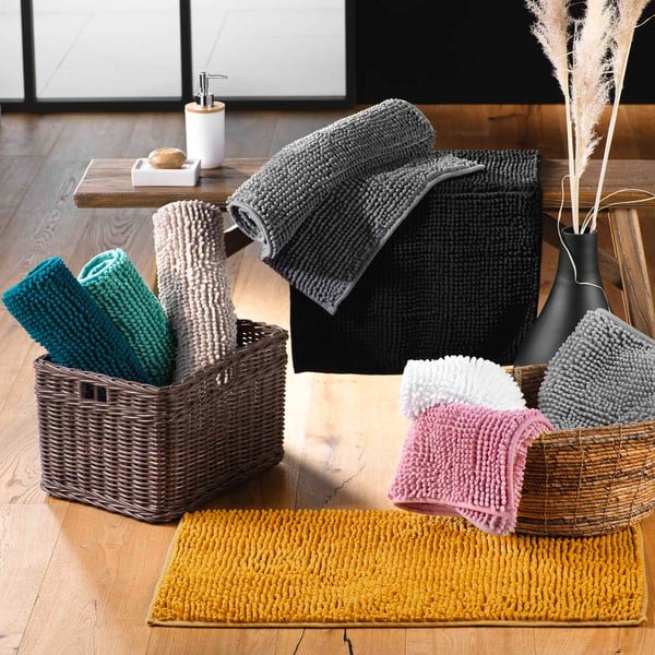 Tappetino da bagno verde 50x120 cm Sweety - douceur d'intérieur-image-1