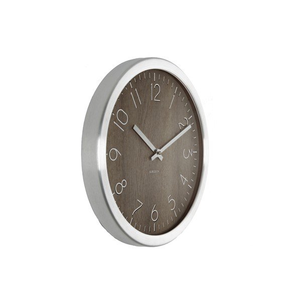 Hnědé hodiny Karlsson Wood Charm-image-2
