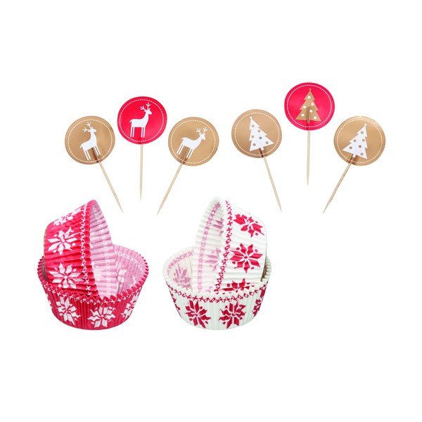 Sada na cupcaky Merry Little Christmas