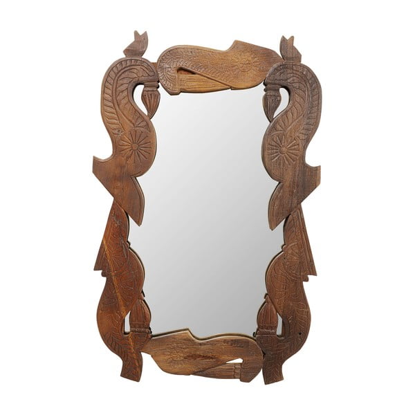 Specchio da parete con cornice in legno 110x172 cm Bracket - Kare Design