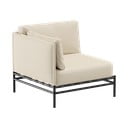 Modulo divano da giardino variabile beige Dandy - Sit Sit