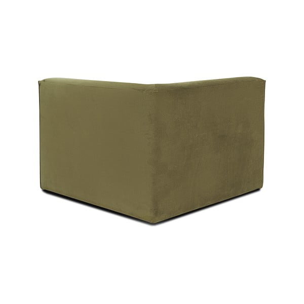 Modulo divano in velluto a coste verde Sting - Scandic-image-3