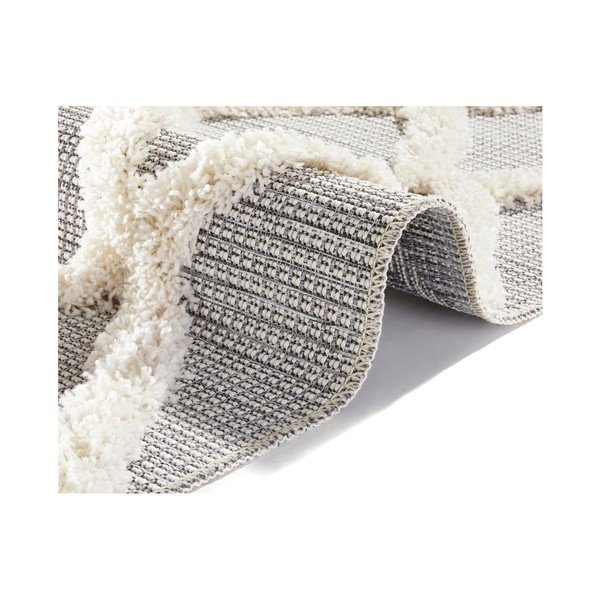 Tappeto grigio Handira Grid, 230 x 155 cm - Mint Rugs-image-3