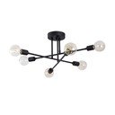Plafoniera nera 64x64 cm Flower – Opviq lights