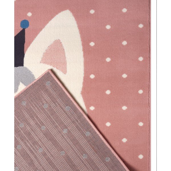Tappeto rosa per bambini Adventures , 160 x 220 cm Kitty Bonny - Hanse Home-image-3