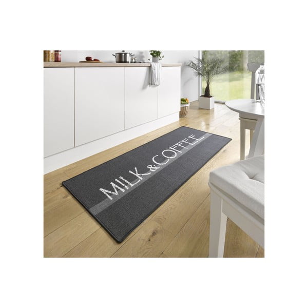 Striscia da cucina grigia Hanse Home Milk & Coffee, 67 x 180 cm Milk & Coffee - Hanse Home-image-2